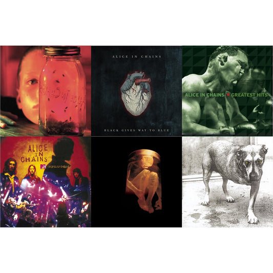 Jar Of Flies & Black Gives Way To Blue & Greatest Hits & Unplugged & Nothing Safe: Best Of The Box & Alice In Chains
