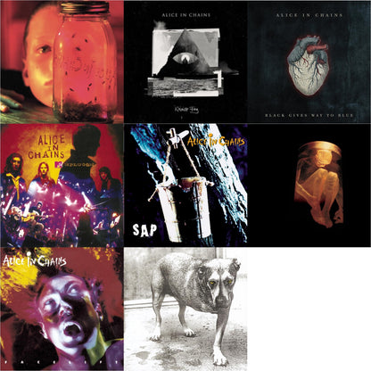 Jar Of Flies & Rainier Fog & Black Gives Way To Blue & Unplugged & Sap & Nothing Safe: Best Of The Box & Facelift & Alice In Chains