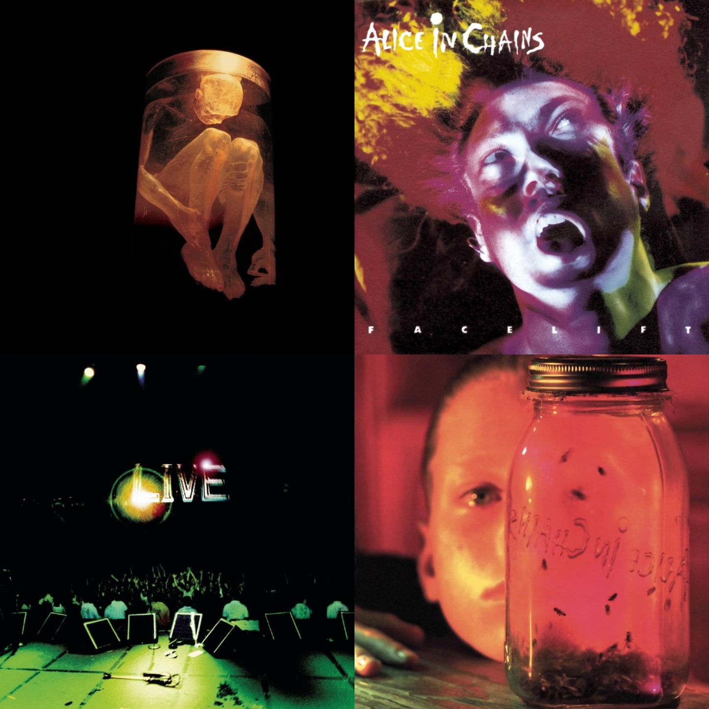 Jar Of Flies & Live & Nothing Safe: Best Of The Box & Facelift