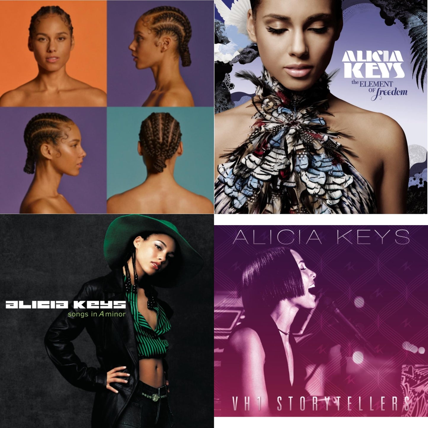 Alicia (Pa) & Element Of Freedom & Diary Of Alicia Keys & Vh1 Storytellers