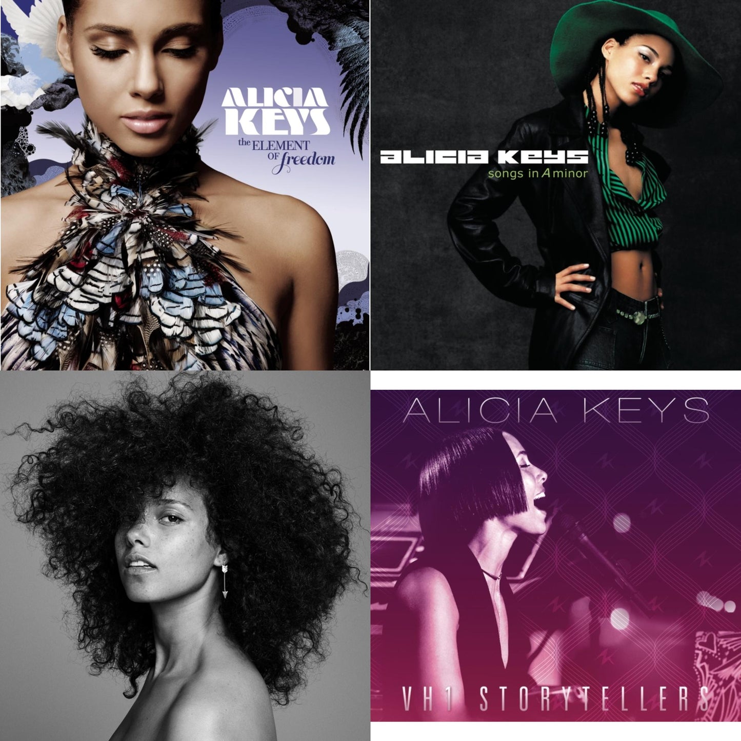 Element Of Freedom & Diary Of Alicia Keys & Here (Pa) & Vh1 Storytellers