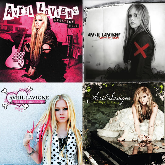 Greatest Hits (2LP) & Under My Skin & Best Damn Thing (2LP) & Goodbye Lullaby (2LP)