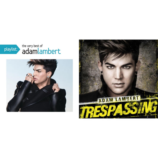 This is a 2 CD SKU bundle.
1.This CD is brand new.Format: CDMusic Style: Pop RockThis item's title is: Playlist: Very Best Of Adam LambertArtist: Adam LambertLabel: SONY SPECIAL MARKETINGBarcode: 888751652521Release Date: 9/21/2015
2.This CD is brand new.