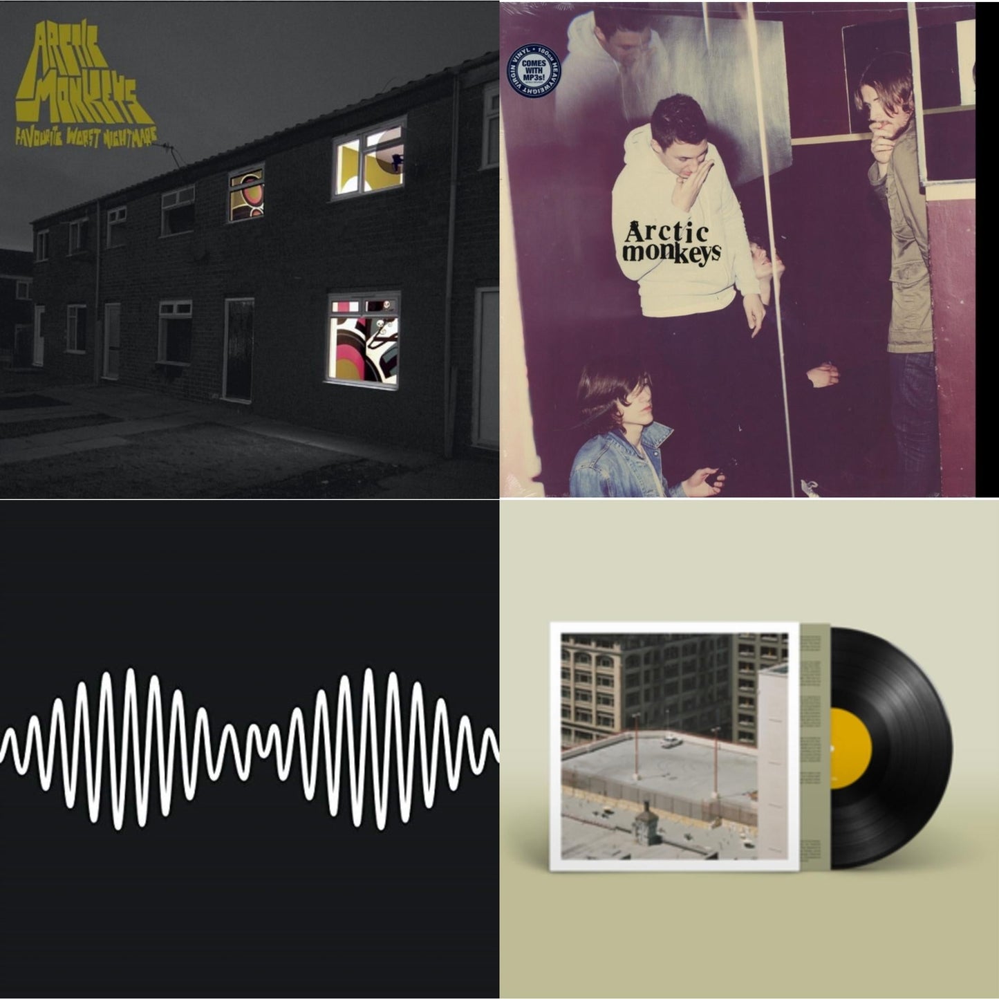 Favourite Worst Nightmare (Gatefold) & Humbug (Dl Card) & Am (Dl Card) & The Car