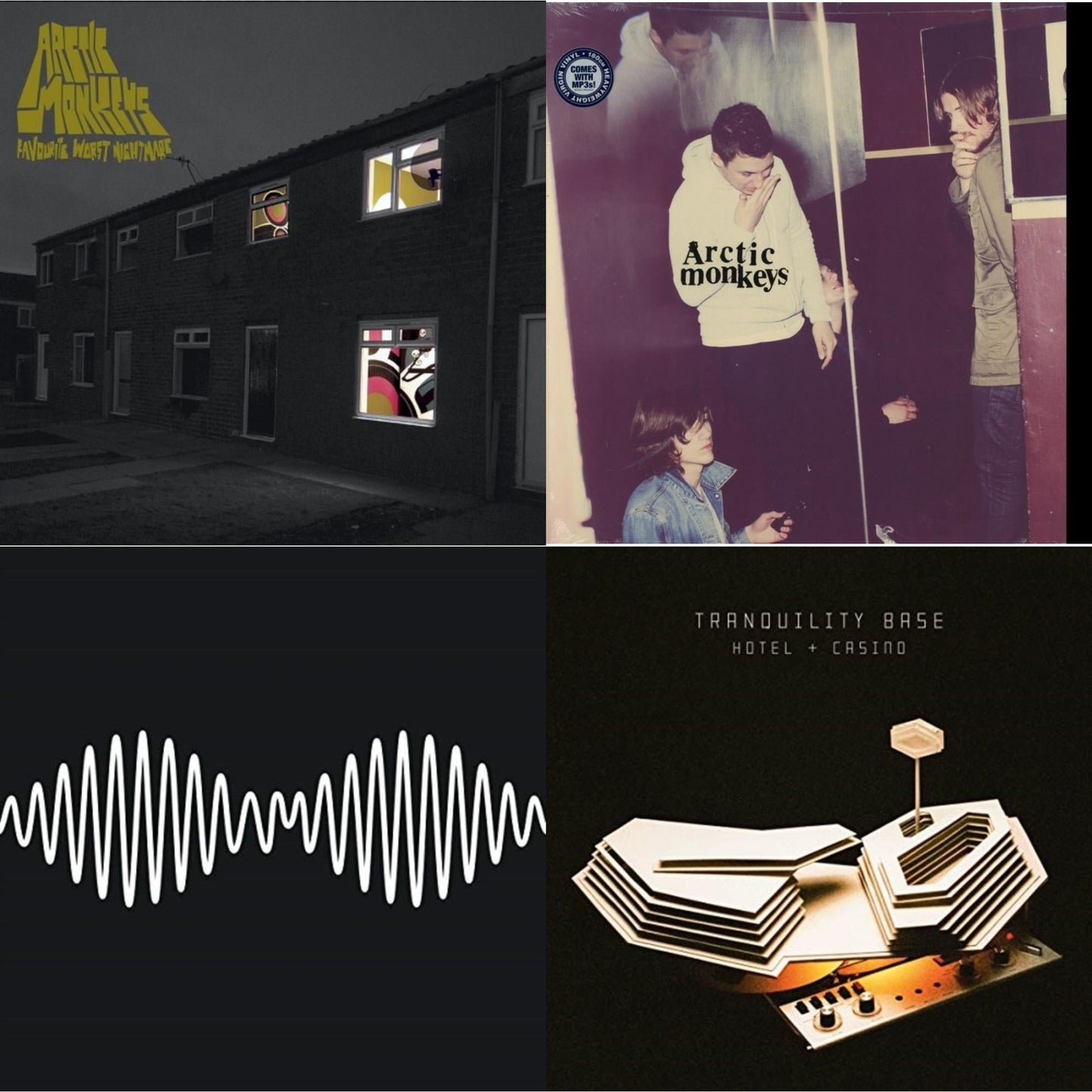 Favourite Worst Nightmare (Gatefold) & Humbug (Dl Card) & Am (Dl Card) & Tranquility Base Hotel & Casino (Dl Card)