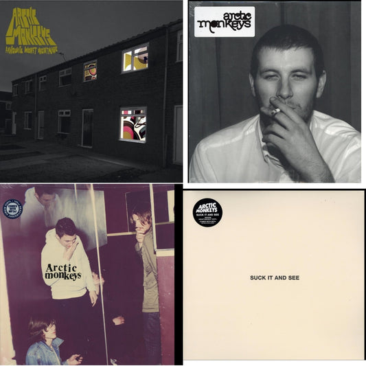 Favourite Worst Nightmare (Gatefold) & Whatever People Say I Am That's What I Am Not & Humbug (Dl Card) & Suck It & See (Dl Card)