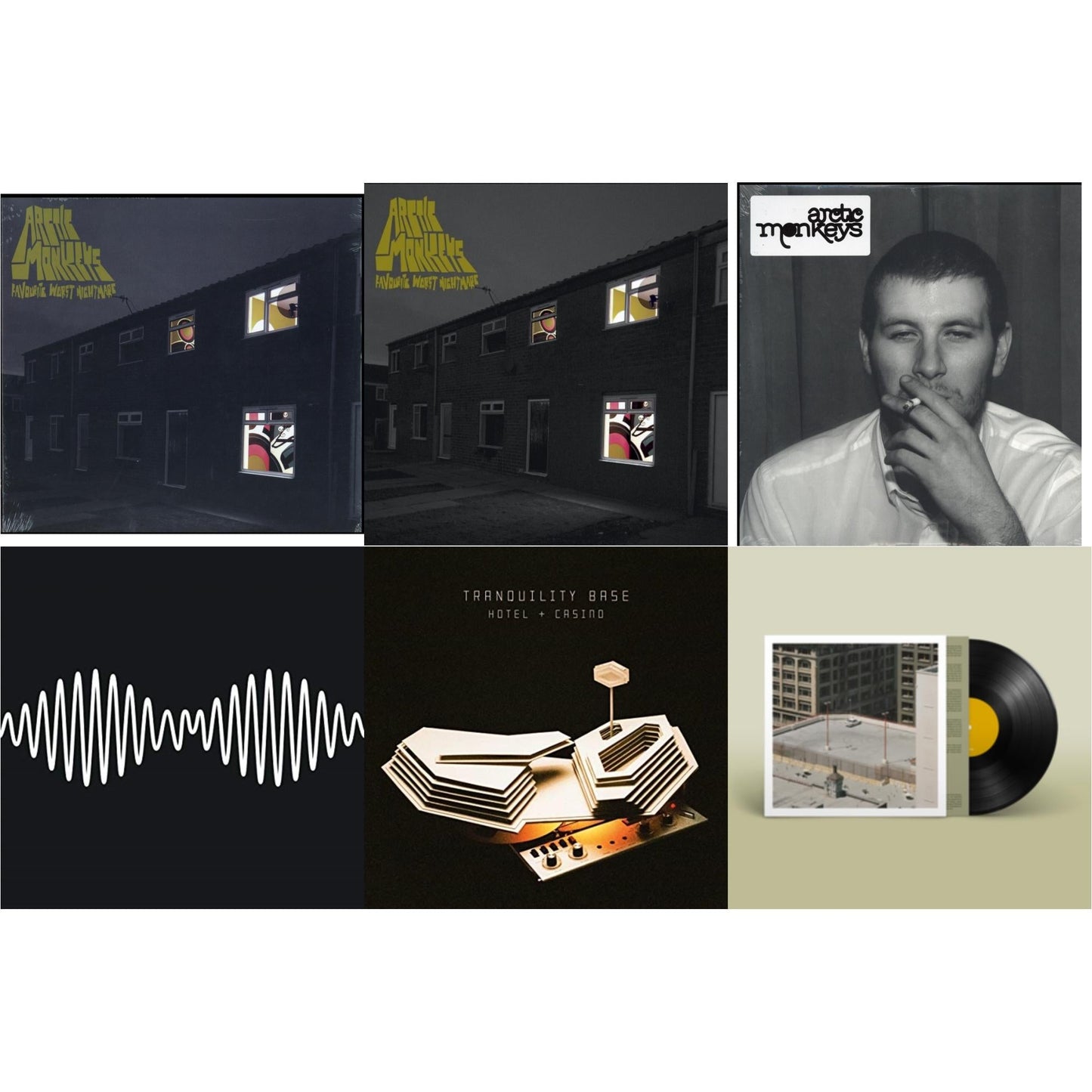 Favourite Worst Nightmare & Favourite Worst Nightmare (Gatefold) & Whatever People Say I Am That's What I Am Not & Am (Dl Card) & Tranquility Base Hotel & Casino (Dl Card) & The Car