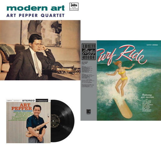 Modern Art (Blue Note Tone Poet Edition) (180G) & Gettin' Together (Contemporary Records Acoustic Sounds Series) & Surf Ride (Original Jazz Classics Series) (180G)