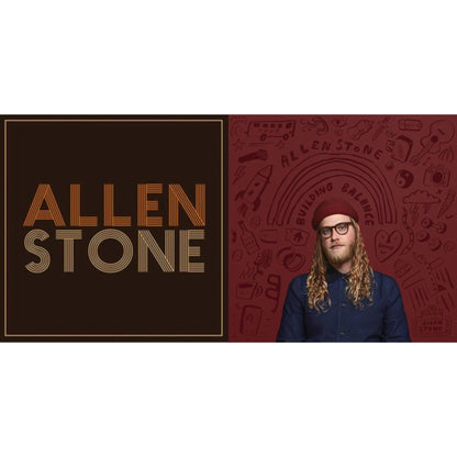 Allen Stone (10Th Anniversary/Gold Nugget LP Vinyl) (I) & Building Balance (Blue & Red LP Vinyl)