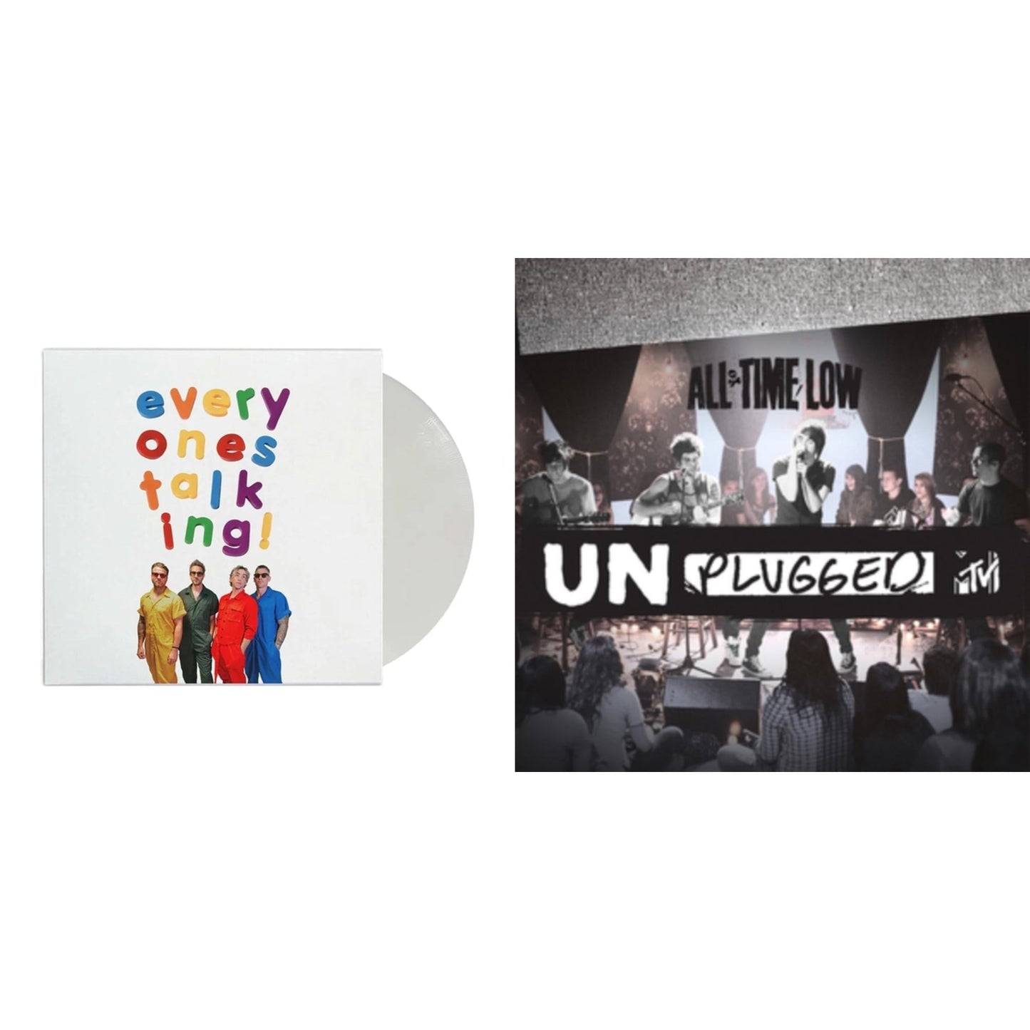Everyone's Talking (White LP Vinyl) & All Time Low - Mtv Unplugged (Purple/Black LP Vinyl) (I)