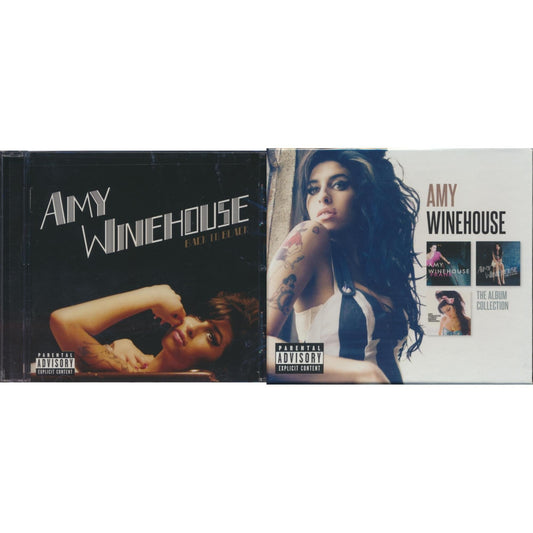 This is a 2 CD SKU bundle.
1.This CD is brand new.Format: CDMusic Style: SoulThis item's title is: Back To BlackArtist: Amy WinehouseLabel: Universal Republic RecordsBarcode: 602517229679Release Date: 3/13/2007
2.This CD is brand new.