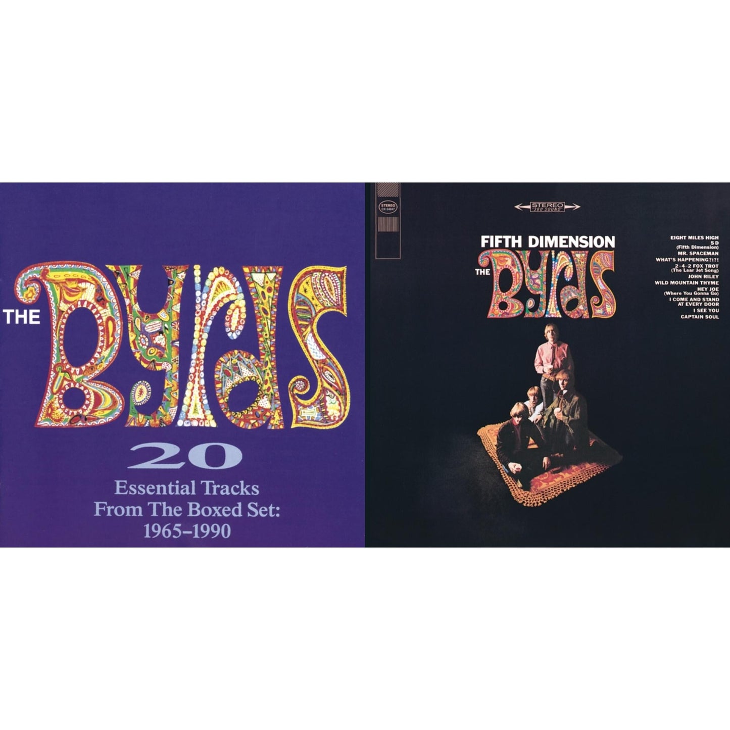 This is a 2 CD SKU bundle.
1.This CD is brand new.Format: CDThis item's title is: 20 Essential Tracks From The Box Set: 1965 - 1990Artist: ByrdsLabel: SONY SPECIAL MARKETINGBarcode: 886978830722Release Date: 3/15/2011
2.This CD is brand new.