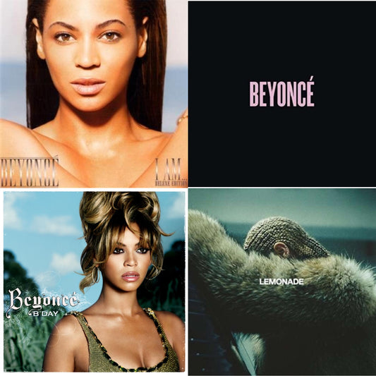 This is a 4 CD SKU bundle.
1.This CD is brand new.Format: CDMusic Style: Contemporary R&BThis item's title is: I Am Sasha FierceArtist: BeyonceLabel: LEGACYBarcode: 886976077426Release Date: 11/23/2009
2.This CD is brand new.