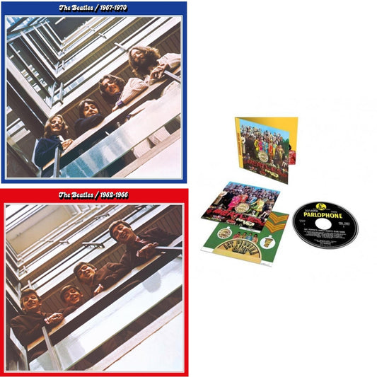 This is a 3 CD SKU bundle.
1.This CD is brand new.Format: CDThis item's title is: Beatles 1962-1966 (2023 Edition) (2CD)Artist: BeatlesBarcode: 602455920768Release Date: 11/10/2023
2.This CD is brand new.