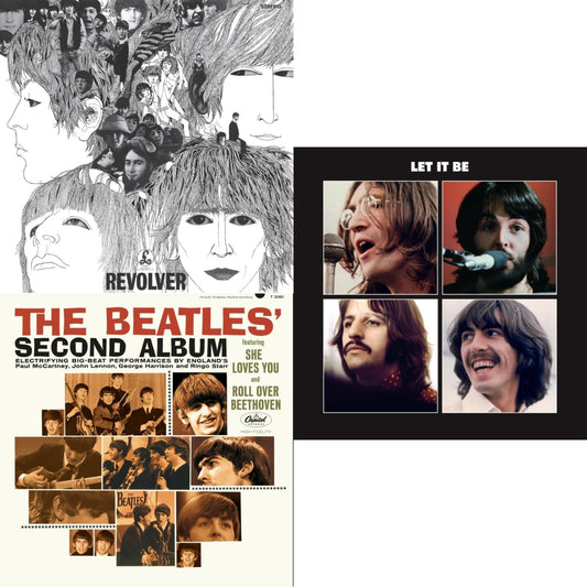 Revolver - Special Edition (Picture Disc) & Beatles Second Album  & Let It Be Special Edition