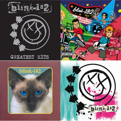 Greatest Hits (2LP) & Mark Tom & Travis Show (Enema Strikes Back) & Cheshire Cat & Blink-182