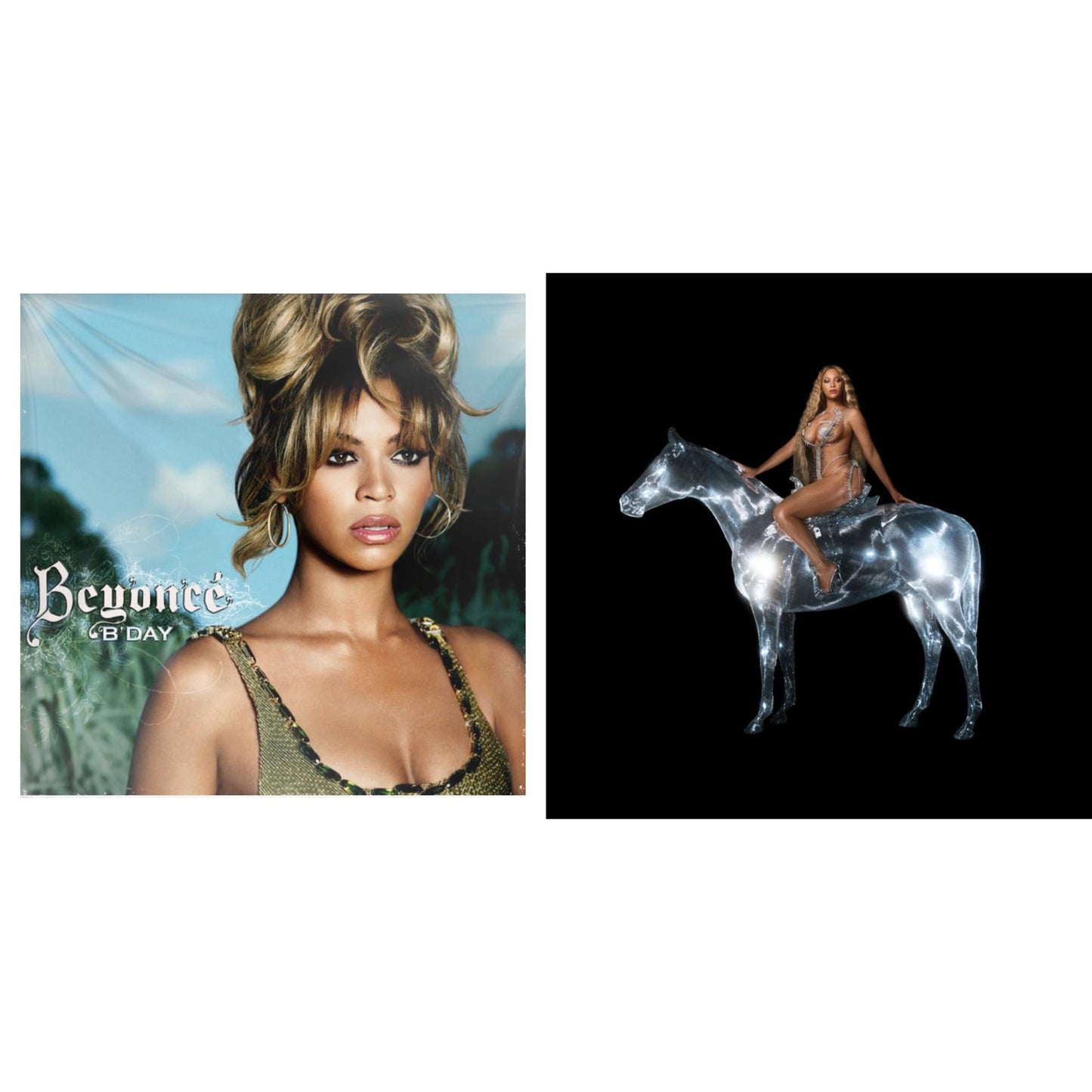 This is a 2 LP Vinyl SKU bundle.
1.This LP Vinyl is brand new.Format: LP VinylMusic Style: Contemporary R&BThis item's title is: B'day (2LP/180G)Artist: BeyonceLabel: LEGACYBarcode: 827969092019Release Date: 9/12/2006
2.This LP Vinyl is brand new.