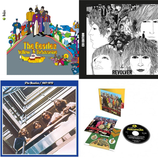 Yellow Submarine & Revolver Special Edition & Beatles 1967-1970 (2023 Edition) (2CD) & Sgt. Pepper's Lonely Hearts Club Band (Anniversary Edition)