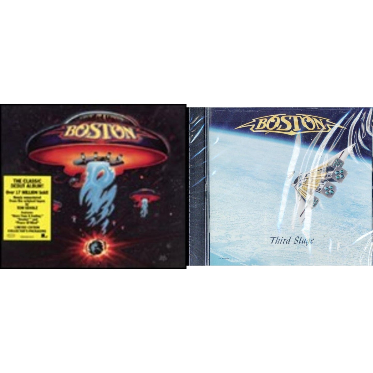 This is a 2 CD SKU bundle.
1.This CD is brand new.Format: CDMusic Style: Hard RockThis item's title is: BostonArtist: BostonLabel: LEGACYBarcode: 696998632226Release Date: 6/13/2006
2.This CD is brand new.