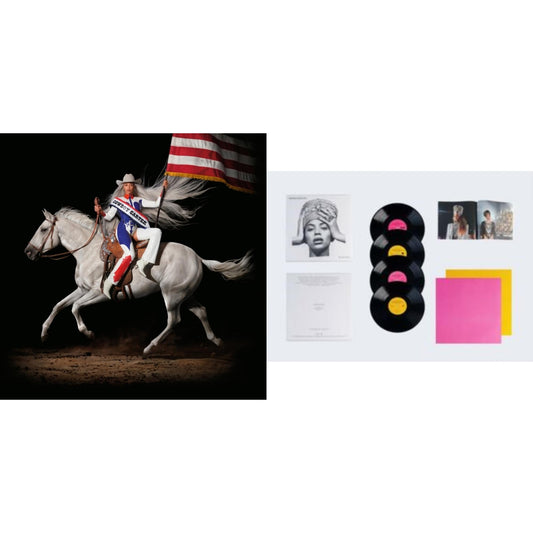 This is a 2 LP Vinyl SKU bundle.
1.This LP Vinyl is brand new.Format: LP VinylMusic Style: Contemporary R&BThis item's title is: Homecoming: The Live Album (4LP/Slipcase Jacket/Booklet)Artist: BeyonceLabel: COLUMBIA RECORDSBarcode: 190759592618Release Date: 12/4/2020
2.