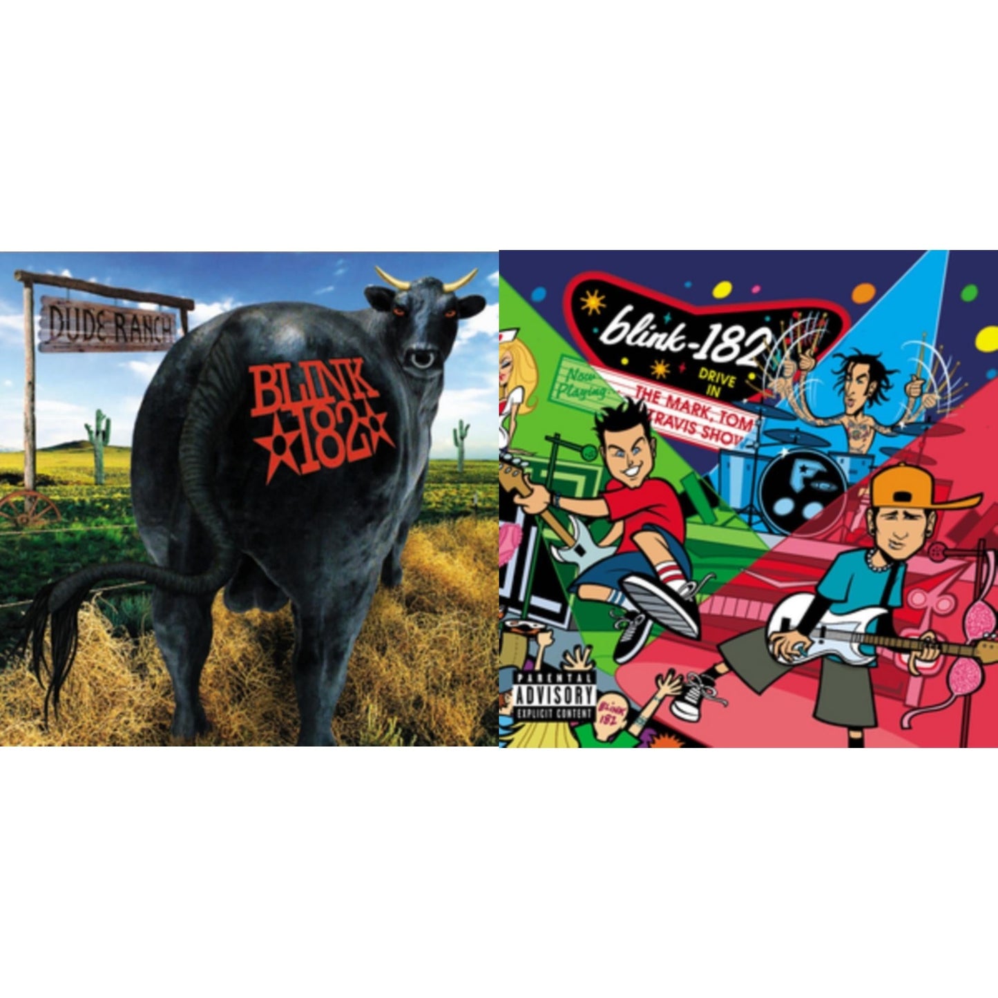 This is a 2 LP Vinyl SKU bundle.
1.This LP Vinyl is brand new.Format: LP VinylMusic Style: PunkThis item's title is: Dude RanchArtist: Blink-182Label: Universal Music Group InternationalBarcode: 602557005059Release Date: 10/7/2016
2.This LP Vinyl is brand new.