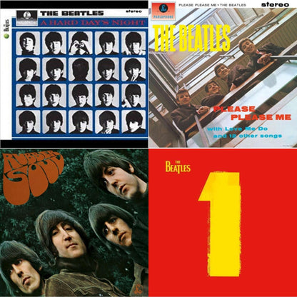 Hard Day's Night & Please Please Me & Rubber Soul & 1 (2015 Reissue)