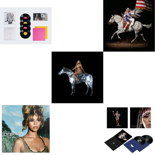 This is a 5 LP Vinyl SKU bundle.
1.This LP Vinyl is brand new.Format: LP VinylMusic Style: Contemporary R&BThis item's title is: Homecoming: The Live Album (4LP/Slipcase Jacket/Booklet)Artist: BeyonceLabel: COLUMBIA RECORDSBarcode: 190759592618Release Date: 12/4/2020
2.
