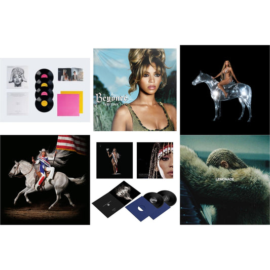This is a 6 LP Vinyl SKU bundle.
1.This LP Vinyl is brand new.Format: LP VinylMusic Style: Contemporary R&BThis item's title is: Homecoming: The Live Album (4LP/Slipcase Jacket/Booklet)Artist: BeyonceLabel: COLUMBIA RECORDSBarcode: 190759592618Release Date: 12/4/2020
2.