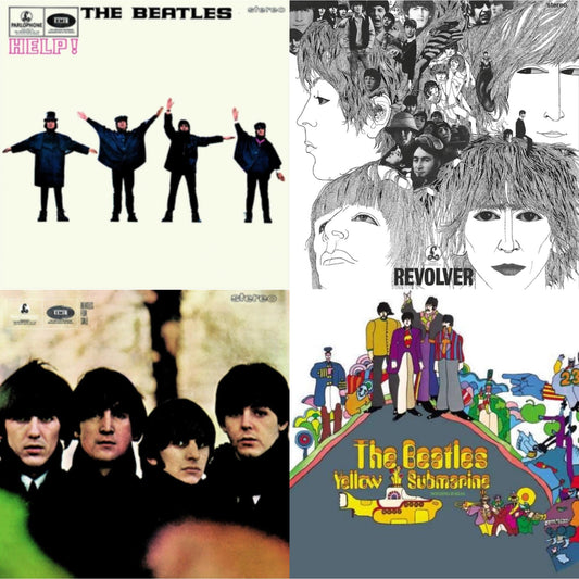 This is a 4 LP Vinyl SKU bundle.
1.This LP Vinyl is brand new.Format: LP VinylMusic Style: Rock & RollThis item's title is: Beatles For SaleArtist: BeatlesLabel: UMEBarcode: 094638241416Release Date: 11/13/2012
2.This LP Vinyl is brand new.