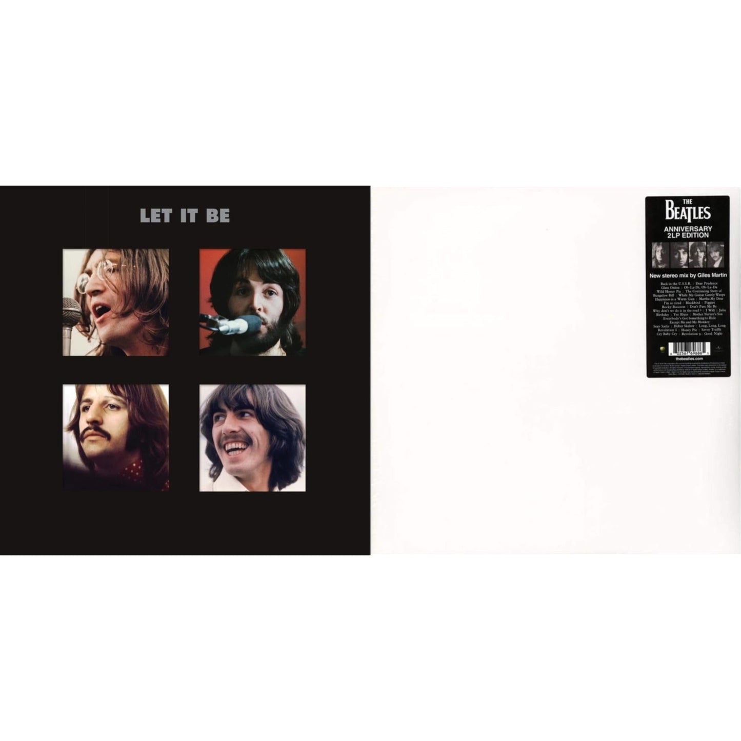 Let It Be Special Edition (Super Deluxe/Slipbox/Book/4LP/12Inch Ep Box Set) & Beatles (The White Album) (2LP)