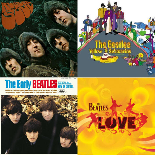 Rubber Soul & Yellow Submarine & Early Beatles  & Love