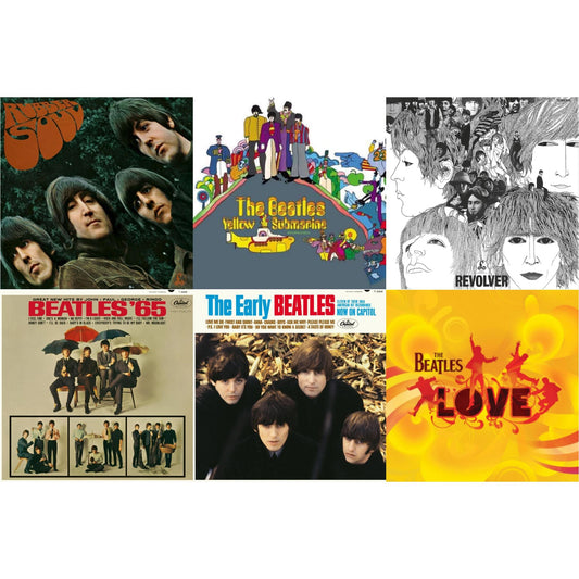 Rubber Soul & Yellow Submarine & Revolver Special Edition & Beatles ‘65  & Early Beatles  & Love