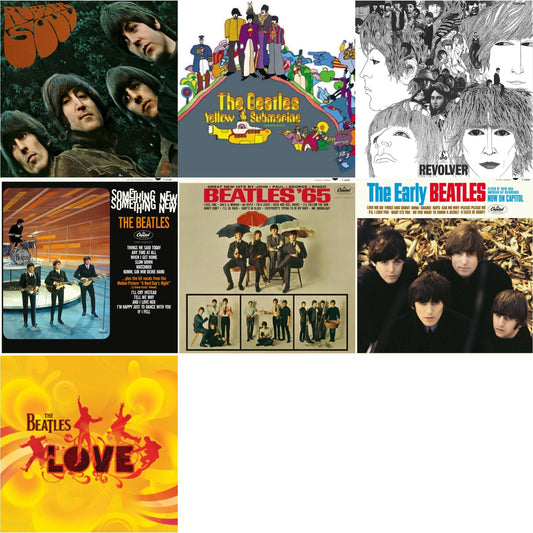 Rubber Soul & Yellow Submarine & Revolver Special Edition & Something New  & Beatles ‘65  & Early Beatles  & Love
