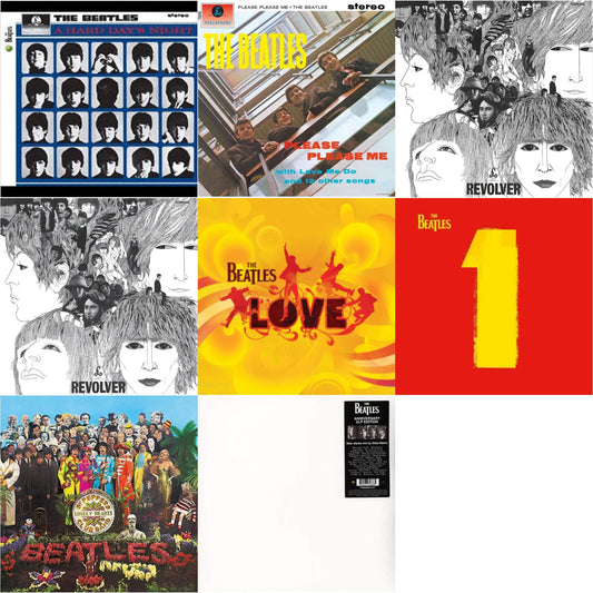 Hard Day's Night & Please Please Me & Revolver Special Edition & Revolver - Special Edition (Picture Disc) & Love  & 1 (2015 Reissue) & Sgt. Pepper's Lonely Hearts Club Band (2017 Stereo Mix/180G/Original Stencils) & Beatles (The White Album) (2LP)