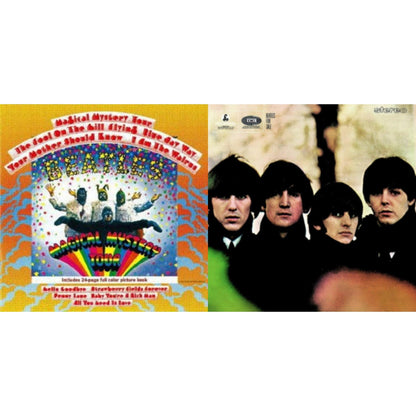 This is a 2 LP Vinyl SKU bundle.
1.This LP Vinyl is brand new.Format: LP VinylMusic Style: Rock & RollThis item's title is: Beatles For SaleArtist: BeatlesLabel: UMEBarcode: 094638241416Release Date: 11/13/2012
2.This LP Vinyl is brand new.