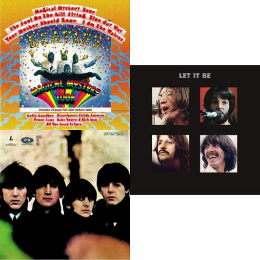 This is a 3 LP Vinyl SKU bundle.
1.This LP Vinyl is brand new.Format: LP VinylMusic Style: Rock & RollThis item's title is: Beatles For SaleArtist: BeatlesLabel: UMEBarcode: 094638241416Release Date: 11/13/2012
2.This LP Vinyl is brand new.