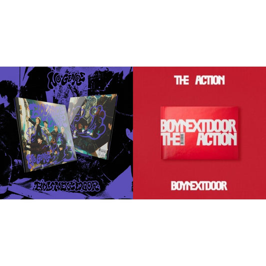 No Genre (Boynextdoor 4Th Ep) (No Matter Ver.) & Action Boynextdoor 5Th Ep (Play Ver.)