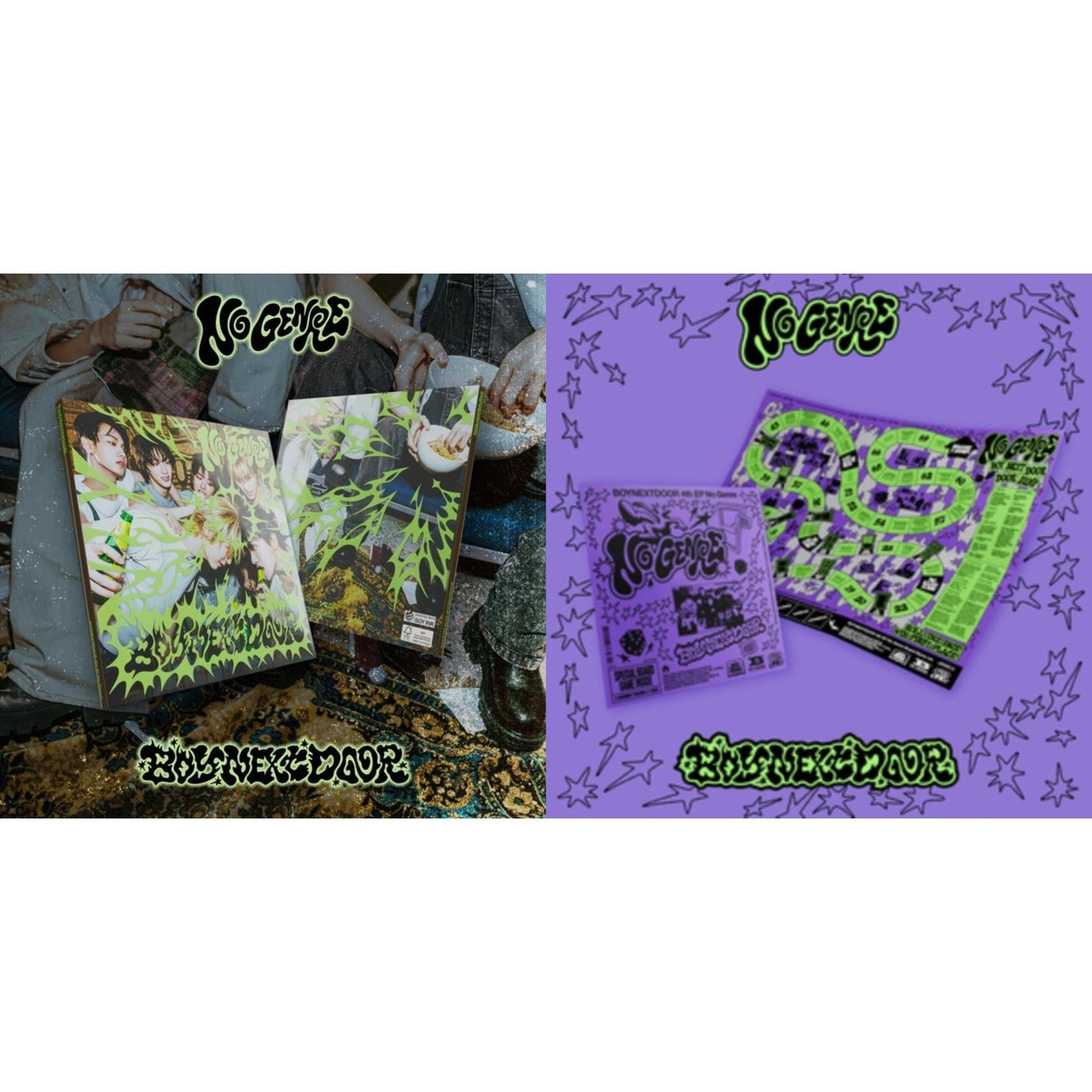 No Genre (Boynextdoor 4Th Ep) (No Limit Ver.) & No Genre (Boynextdoor 4Th Ep) (Board Game Ver.)
