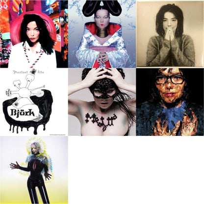 This is a 7 LP Vinyl SKU bundle.
1.This LP Vinyl is brand new.Format: LP VinylMusic Style: DowntempoThis item's title is: PostArtist: BjorkBarcode: 5016958041618Release Date: 12/11/2015
2.This LP Vinyl is brand new.