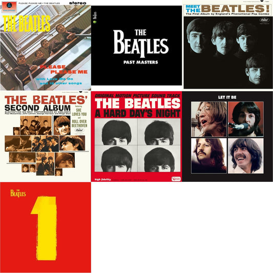 Please Please Me & Past Masters 1 & 2 & Meet The Beatles!  & Beatles Second Album  & Hard Day's Night (Ost)  & Let It Be Special Edition & 1 (2015 Reissue)