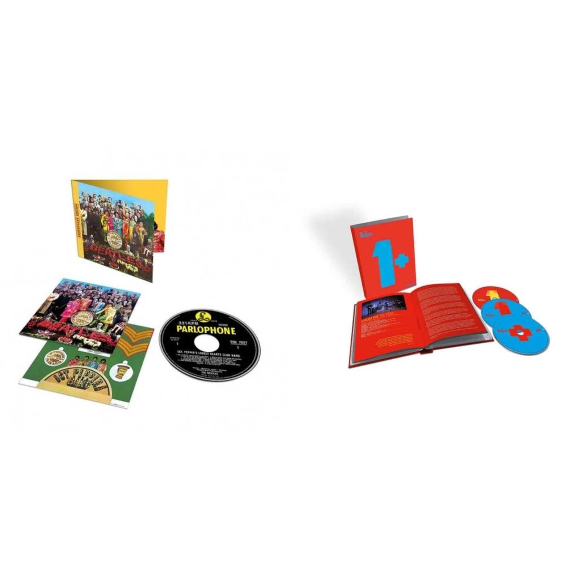 This is a 2 CD SKU bundle.
1.This CD is brand new.Format: CDMusic Style: Psychedelic RockThis item's title is: Sgt. Pepper's Lonely Hearts Club Band (Anniversary Edition)Artist: BeatlesLabel: CAPITOLBarcode: 602557455304Release Date: 5/26/2017
2.This CD is brand new.