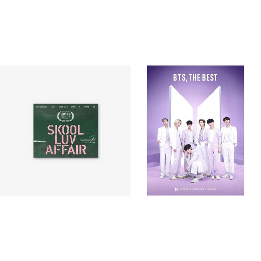 This is a 2 CD SKU bundle.
1.This CD is brand new.Format: CDThis item's title is: Skool Luv AffairArtist: BtsLabel: LOEN ENT KOREABarcode: 8804775053795Release Date: 1/19/2024
2.This CD is brand new.