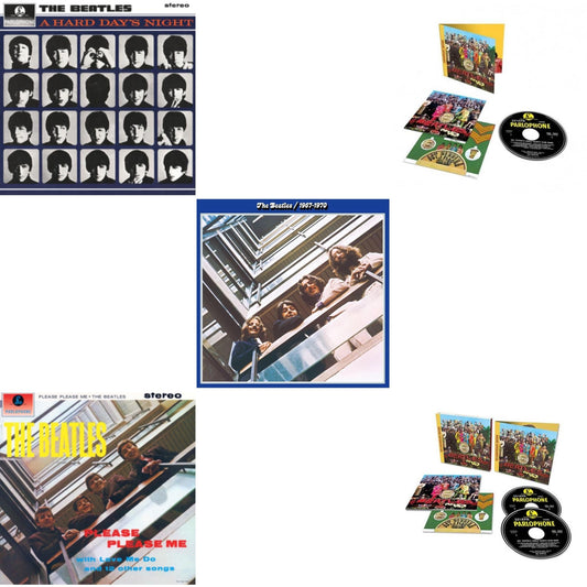 Hard Day's Night & Please Please Me & Beatles 1967-1970 (2023 Edition) (2CD) & Sgt. Pepper's Lonely Hearts Club Band (Anniversary Edition) & Sgt. Pepper's Lonely Hearts Club Band (2CD)(Deluxe Edition)