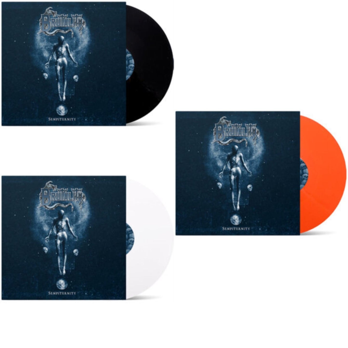 This is a 3 LP Vinyl SKU bundle.
1.This LP Vinyl is brand new.Format: LP VinylMusic Style: Death MetalThis item's title is: SempiternityArtist: BrutalityLabel: TARGET / EMZ PRODUCTIONS / SPVBarcode: 5700907270142Release Date: 5/27/2022
2.This LP Vinyl is brand new.