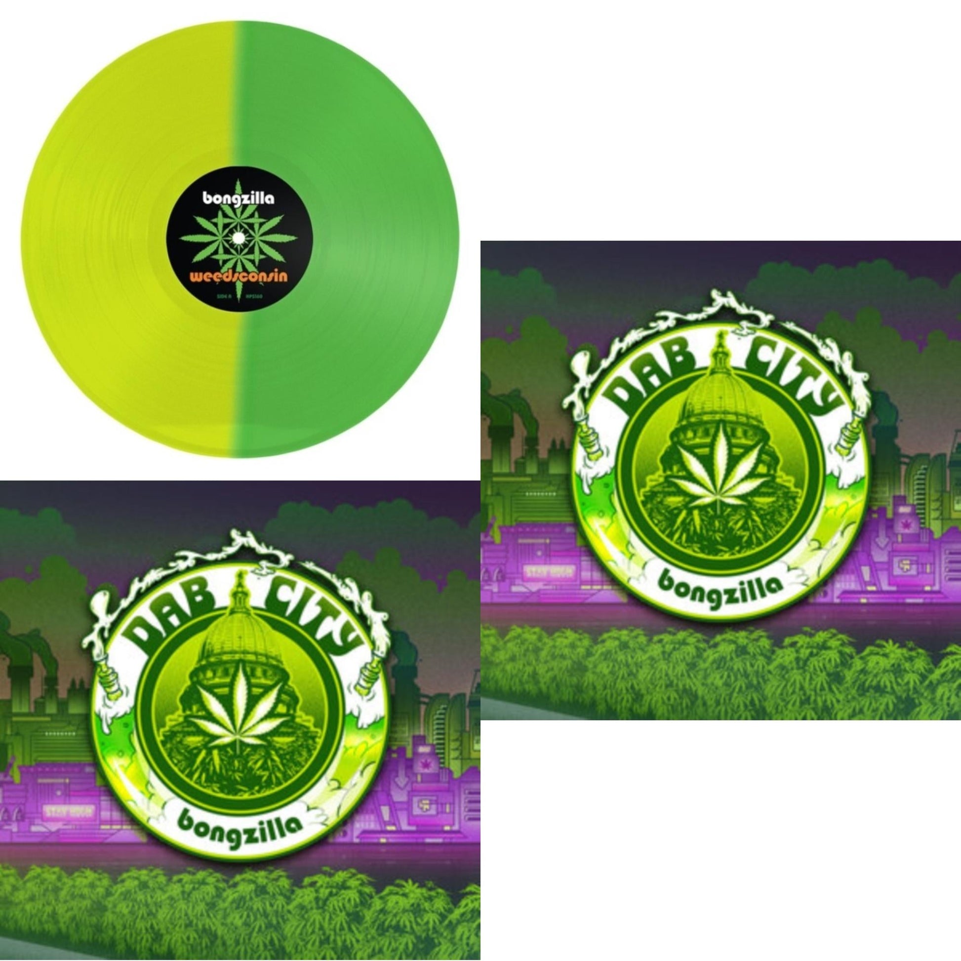 This is a 3 LP Vinyl SKU bundle.
1.This LP Vinyl is brand new.Format: LP VinylThis item's title is: Weedsconsin (Half-Half Neon Yellow/Neon Green LP Vinyl)Artist: BongzillaLabel: HEAVY PSYCH SOUNDSBarcode: 647697341308Release Date: 6/25/2021
2.This LP Vinyl is brand new.