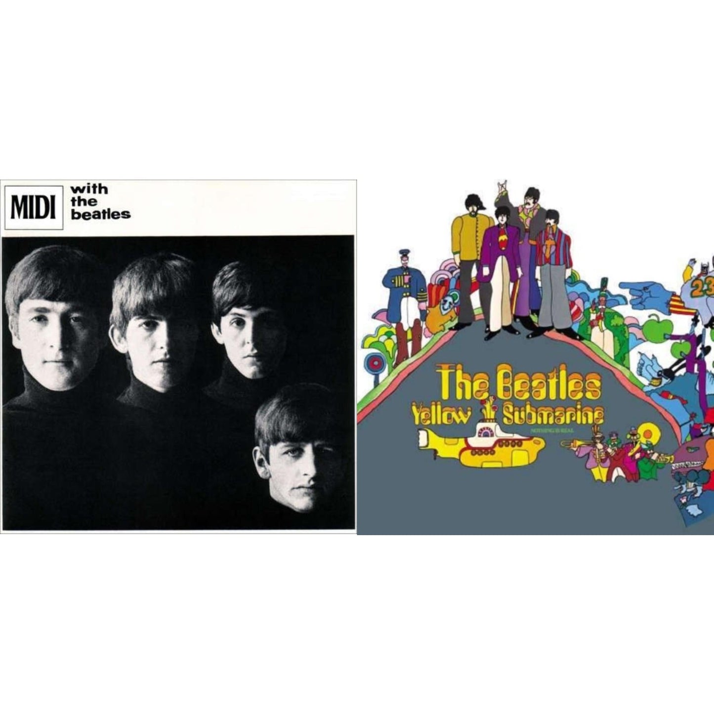 This is a 2 LP Vinyl SKU bundle.
1.This LP Vinyl is brand new.Format: LP VinylMusic Style: BeatThis item's title is: With The BeatlesArtist: BeatlesLabel: UMEBarcode: 094638242017Release Date: 11/13/2012
2.This LP Vinyl is brand new.