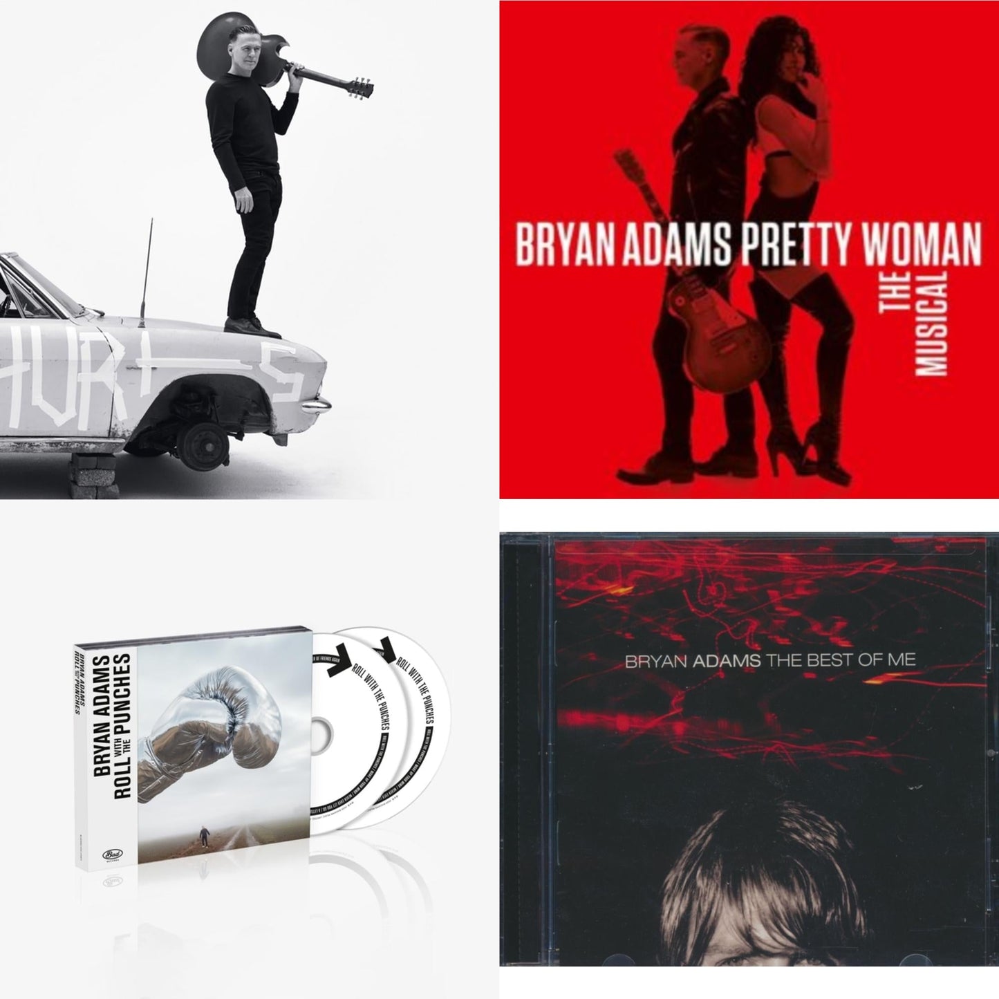 So Happy It Hurts (Super Deluxe/2CD) & Pretty Woman - The Musical & Roll With The Punches (Deluxe) & Best Of Me