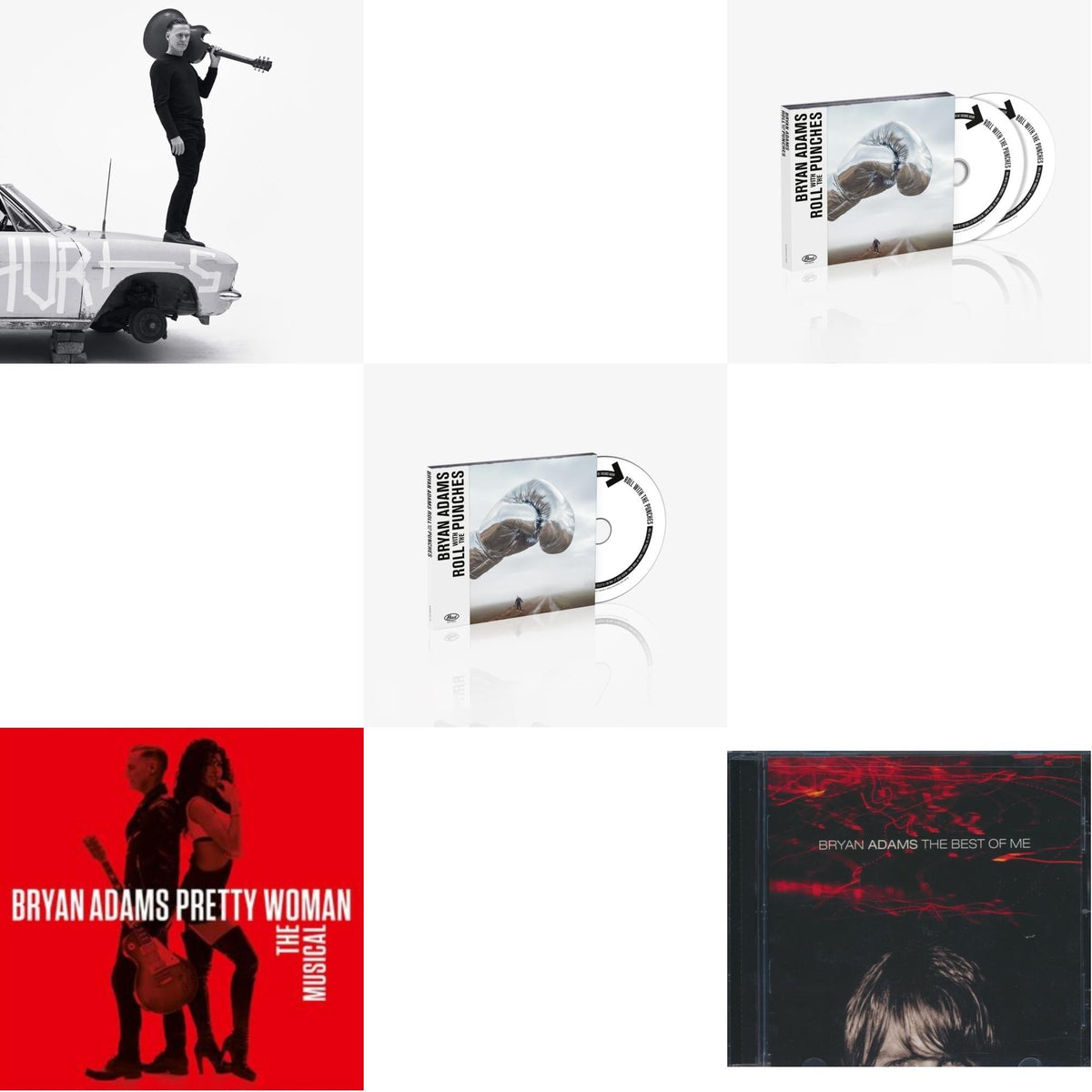 So Happy It Hurts (Super Deluxe/2CD) & Pretty Woman - The Musical & Roll With The Punches & Roll With The Punches (Deluxe) & Best Of Me