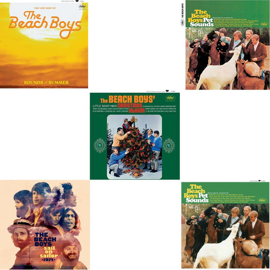 Sounds Of Summer: The Very Best Of The Beach Boys (Remastered/2LP) & Sail On Sailor (2LP/7Inch) & Beach Boys' Christmas Album (Mono) & Pet Sounds (Mono) & Pet Sounds (Stereo)