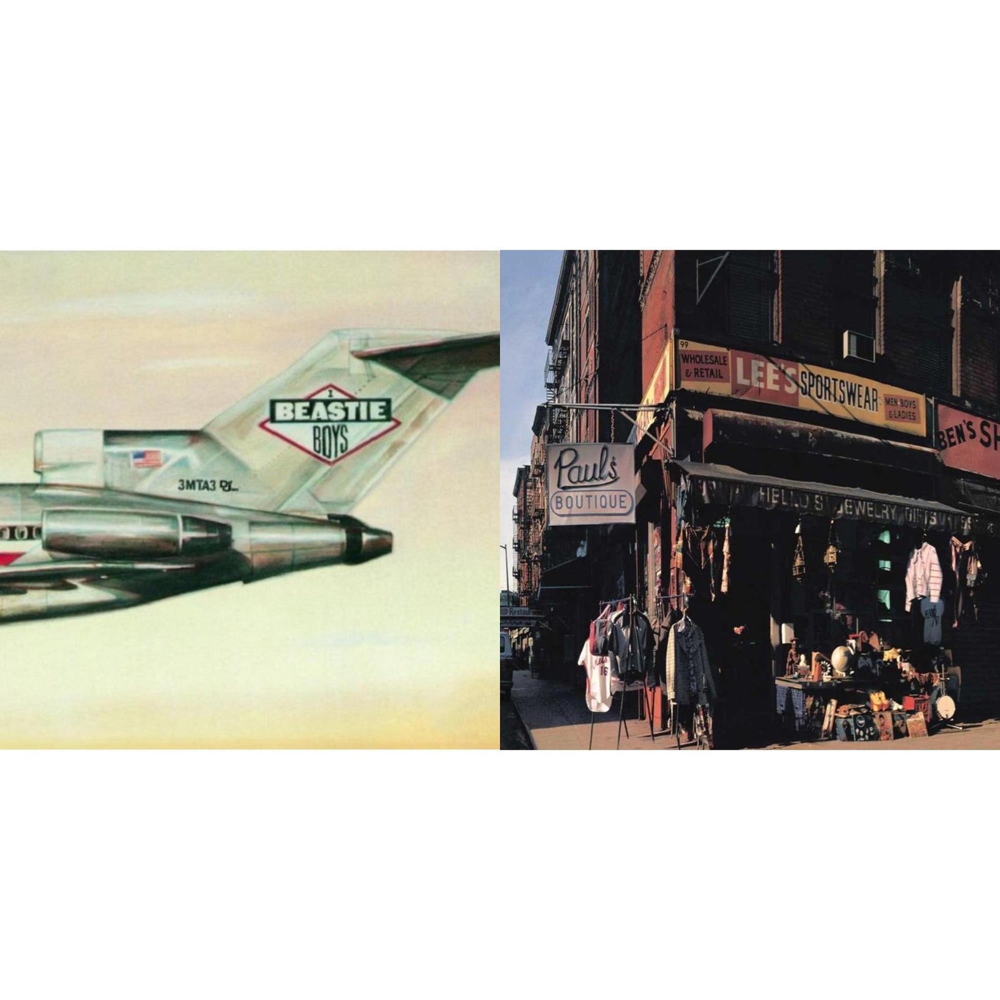 This is a 2 LP Vinyl SKU bundle.
1.This LP Vinyl is brand new.Format: LP VinylThis item's title is: Licensed To Ill (30Th Anniversary Edition)Artist: Beastie BoysLabel: DEF JAMBarcode: 602547820754Release Date: 10/14/2016
2.This LP Vinyl is brand new.